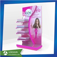 Professional Wooden Display Rack with LED Lights, China MDF Display Manufacturer