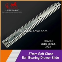 37mm Soft Close Ball Bearing Drawer Slides
