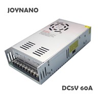 JoyNano 300W Switching Power Supply 5V 60A AC-DC Converter Transformer
