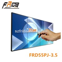 55 Inch Seamless LCD Video Wall / Splicing Screen / Video Media Player &amp;Stitching Gap 3.5mm
