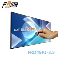 49 Inch Seamless LCD Video Wall / Splicing Screen / Video Media Player &amp;Stitching Gap 3.5mm