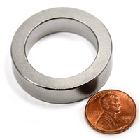 China Strong N52 Neodymium Round Ring Magnet