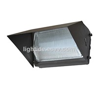 DLC Qualified Semi Cut-off LED Wall Pack Lights-Glass Refractor, 60W, 5 Year Warranty