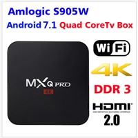 2018 Amlogic S905W TV Box MXQ Pro 1gb RAM 8gb ROM Android 7.1 Kodi 4k HD Factory Wholesale