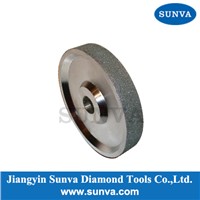 SUNVA-DWR 4&amp;quot; 6&amp;quot; 8&amp;quot; 10&amp;quot; Regular Diamond Grinding Wheels Diamond Plated Wheel Manufacturer