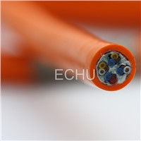 Screened Servo Cable with PUR Outer Sheath for Highly Dynamic Power Chain Application