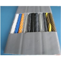 Flat Travel Cable for Elevator Use with CAT6E Network Cable &amp;amp; TV Signal Coaxial Cable