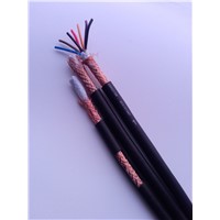 Bare Copper Braid Round Cable for Electrical Apparatus / RVVP