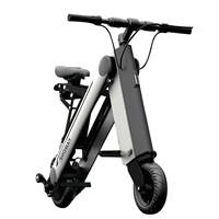 Showay-4 10inch Foldable Electric Bike Folding Electric Bicycle with Aluminium Alloy Frame 11.6AH Lithium-ion Battery