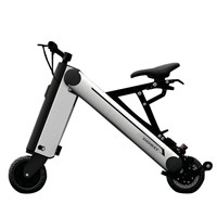 Showay-2 8inch Foldable Electric Bike Folding Electric Bicycle with Aluminium Alloy Frame and 11.6AH Lithium-ion Battery