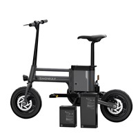 Showay-6 Foldable Electric Bike Folding Electric Bicycle with Multiple Modes and 8.7AH 18650 Lithium-ion Battery