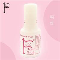 5g Pink Nail Glue Cyanoacrylate Nail Art for Stick Fake/Artificialnail