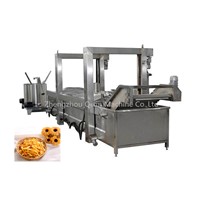 Industrial &amp;amp; Commercial Automatic Electric Gas Coal Heating Continuous Deep Potato French Fries Frying Machie