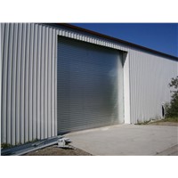 Insulated Rolling Shutter Garage Door with Remote Control