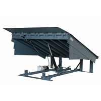 Stationary Fixed Warehouse Hydraulic Truck Container Adjustable Loading &amp;amp; Unloading Dock Ramp