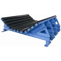 Fire Resistant Buffer Bed with Impact Bars for Conveyor