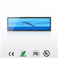 38.5 Inch Ultra Wide LCD Advertising Screen Bar for Display on Airport &amp;amp; Shopping Mall