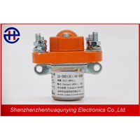 Stable Performace Ccc Rohs Two Contact Points Normally Closed 50 a 48 v Single Coil DC Contactor For Electric Verhicle