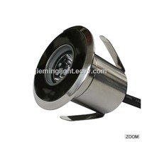 2018 Mini 1W CE RoHS Dc12v 85-265V Dc24v Recessed Lighting LED Spot Floor Garden Yard LED Underground Light