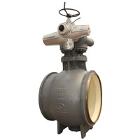 Electric C Type Ball Valve for Municipal Heating System