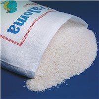 Polypropylene 50kg Rice PP Woven Bag Single Folded Single Sewed
