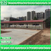 Fast Construction Prefabricated Light Steel Structure House for Dorm &amp;amp; Office