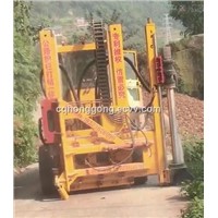 Highway Guardrail Pile Driver, Hydraulic Pile Driver, Roadway Safty Barriers Installation Machine