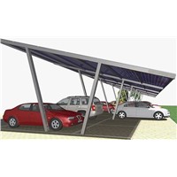 Good Quality Waterproof Aluminum PV Carport System Solar Carport