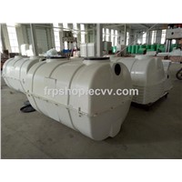 0.5m3-100m3 FRP SMC Septic Tank for Toilet Wastewater Treatment