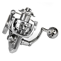 DEUKIO Fishing Reel Full Metal 11+1 BB Stainless Steel Spinning Fishing Wheel Tackle MC5000