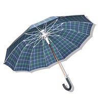 RST Real Star Quality Outdoor Old Fashioned Umbrellas Windproof Aluminium Alloy Straight Umbrella Vintage Umbrella