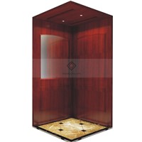 Wood Decorating Residential Home Elevator Lift with Manual Door