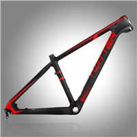 OEM/ODM Bike Accessories TWITTER 26''/27.5'' ROUBAIX Carbon Mountain Frame Direct Bike Supplier In China 15.5'' 17''