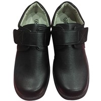 Boy's Leather Shoes with Rubber Sole