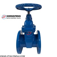 RESILIENT SEATED WEDGE GATE VALVES with NON-RISING SPINDLE &amp;amp; HANDWHEEL