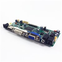 PCB LCD Controller Board with HDMI DVI AUDIO VGA Input Interface Support Resolution 1920X1080