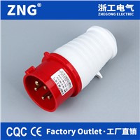 380V 16 Amp 5pin Industrial Plug, Power Plug 16A 3P+N+E Weatherproof