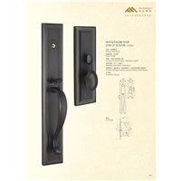 Solid Brass Mortise Entry Door Handle Lock 2530
