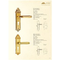 Solid Brass Mortise Door Lock ER52A-59