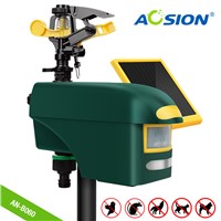 Aosion Multifunctional Sprinkler Pir Sensor Outdoor Deer Birds Dog Repeller