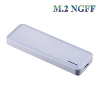 Aluminum M2 NGFF Type-C External Enclosure NGFF Adapter Usb3.1(Gen 2 Type-C) B or B+M Key Ssd HDD Enclosure