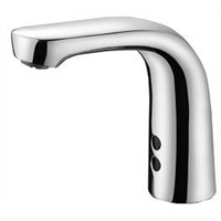 Smart Brass Auto Touchless Hands Free Electric Infrared Sensor Water Tap Brass Bathroom Basin Automatic Sensor Faucet