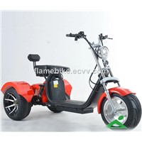 1500W Fat Tires Electric Scooter with 3 Wheels
