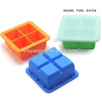 New Style Eco-Friendly Home Tools Silicone Ice Cube Tray Mould