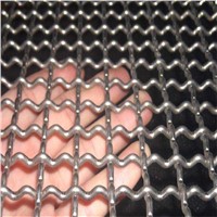 Petrochemical Decoration Industry Galvanized Crimped Woven Mesh