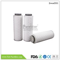 High Surface Pleated Filter Cartridge Use for LCD TFT Industry Cleaning