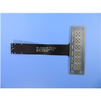 Single Layer Flexible Printed Circuit (FPC) with Stainless Steel Stiffener for Wireless Module