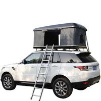 1-2people 4X4 Folding Waterproof Car Roof Tent with Telescopic Pole for Camping