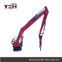 Hydraulic Rockbreaker Boom System for Jaw Crusher Sale