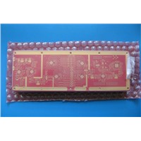 10 Layer RF PCB with RO4350B &amp;amp; FR-4 Combined